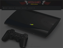 Tablet Screenshot of moosagames.com